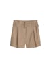 Marc O'Polo Paperbag-Shorts wide in Earthy Taupe