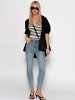 SASSYCLASSY Gestreiftes Tank Top in Offwhite