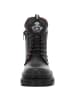 Mustang Schnürstiefelette in schwarz