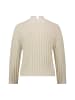 Zero  Strickpullover mit Stehkragen in Cream