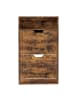 VASAGLE Schuhschrank Custos in Braun - (B)60 x (H)102 x (T)24 cm