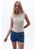 OXXO Carmenshirt FEATHER GRAY