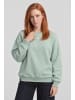 alife and kickin Rundhalspullover ElsaAK P in Kaoskoordinatorin - fresh mint