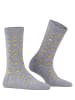 Burlington Socken Crown in Light grey