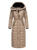 Navahoo Steppmantel Das Teil XIV in Taupe Grey