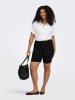 ONLY Carmakoma Jeans-Shorts in Black