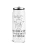 Mr. & Mrs. Panda Isolierflasche Bär Flugzeug mit Spruch in Weiß