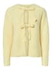 Pieces Strickjacke in Pale Banana