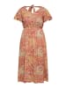 usha FESTIVAL Damen Kleid Mit Paisley-Print in Bordeaux Mehrfarbig