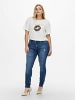 ONLY Carmakoma Slim Fit Jeans für Damen in blau