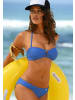 Sunseeker Bandeau-Bikini-Top in blau