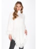 DreiMaster Vintage Women Poncho in offwhite