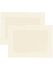 Erwin Müller Tischset 2er-Pack Lissabon in creme