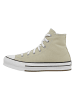 Converse Platforms in beige