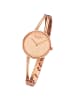 Regent Analog-Armbanduhr Regent Metallarmband rosegold klein (ca. 30mm)