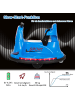 COSTWAY 6V Aufsitz Autoscooter LED in Blau