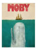 Juniqe Duschvorhang "Moby" in Blau & Rot