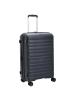 D&N Travel Line 4700+ - 4-Rollen-Trolley M 68 cm erw. (schwarz) in navy