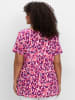 sheego by Joe Browns T-Shirt in pink-gemustert