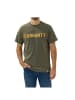 CARHARTT  Logo T-Shirt in oliv