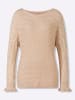 Heine Ajourpullover in sand