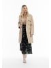 DreiMaster Damen Klassischer Trenchcoat in Beige
