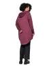 Angel of Style Sweatjacke in dunkel weinrot