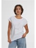 Mister Tee Shirt "Ladies Cocktail O'Clock Tee T-Shirt Round Neck" in Weiß