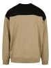 Urban Classics Urban Classics Rundhalsausschnitt in khaki/black