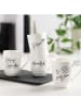 Villeroy & Boch 6er Set Becher mit Henkel 'But first Coffee' Statement 290 ml in weiß