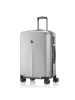 Pack Easy Genius 4 Rollen Trolley L 76 cm mit Dehnfalte silber