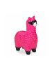 relaxdays 4x Spardose "Lama" in Pink