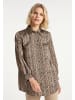 Usha Damen Bluse in Braun