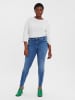 Vero Moda Slim Fit Jeans in Medium Blue Denim