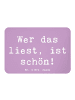 Mr. & Mrs. Panda Magnet Spruch Freude Schön mit Spruch in Lavendeltraum