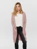 JACQUELINE de YONG Strickjacke Cardigan Weste Strickjakce in Rosa