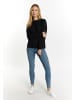 usha BLUE LABEL Damen Sweatshirt in Schwarz