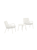 ebuy24 Lounge-Set Mykonos (3-teilig) Beige 50 x 50 cm
