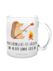 Mr. & Mrs. Panda Teetasse Igel Grillen mit Spruch in Transparent