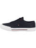 Tommy Hilfiger Sneaker low Core Corporate Vulc Leather in dunkelblau