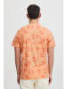 BLEND Meliertes T-Shirt mit Palmen Print TEE in Orange
