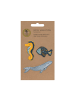 Lässig Lässig Textil-Sticker (3 Stk) - Schul Set Unique, Stick on Sea