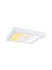 paulmann LED Panel Abia 2 White Select Dämmerungsgesteuerter Bewegungsmelder (HF) eckig