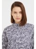 Finn Flare Langarm-Bluse Print in dark blue