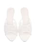 Ital-Design High-Heel Sandalette in Weiß