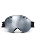 YEAZ XTRM-SUMMIT ski- snowboardbrille ohne rahmen silber verspiegelt in silber