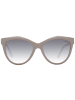 Skechers Frauen Sonnenbrille Katzenauge Beige