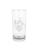 Mr. & Mrs. Panda Longdrinkglas Fledermaus Zauberer ohne Spruch in Transparent