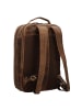 Greenburry Vintage Reiserucksack Leder 48 cm Laptopfach in brown
