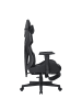 home24 home24 Gamingchair aus Kunststoff und Textil in Schwarz - 74 x 71 x 122 cm in Anthrazit / Schwarz